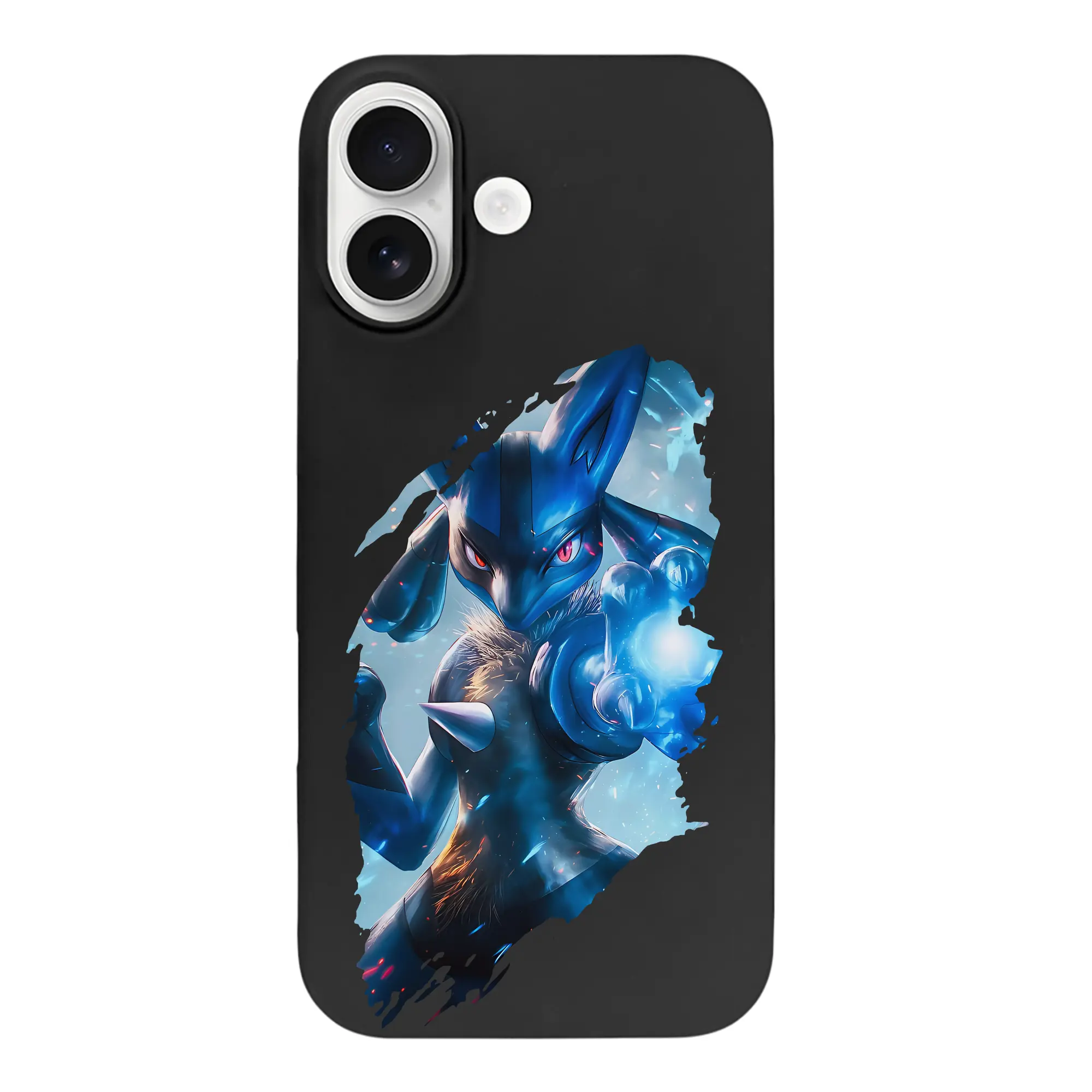 ポケモン グッズ,ルカリオ - iPhone 17 シリーズ シリコンケース 薄型 耐衝撃 指紋防止 ソフトタッチカバー 精密フィット 傷防止 保護ケース iPhone 17/17 Air/17 Pro/17 Pro Max 対応